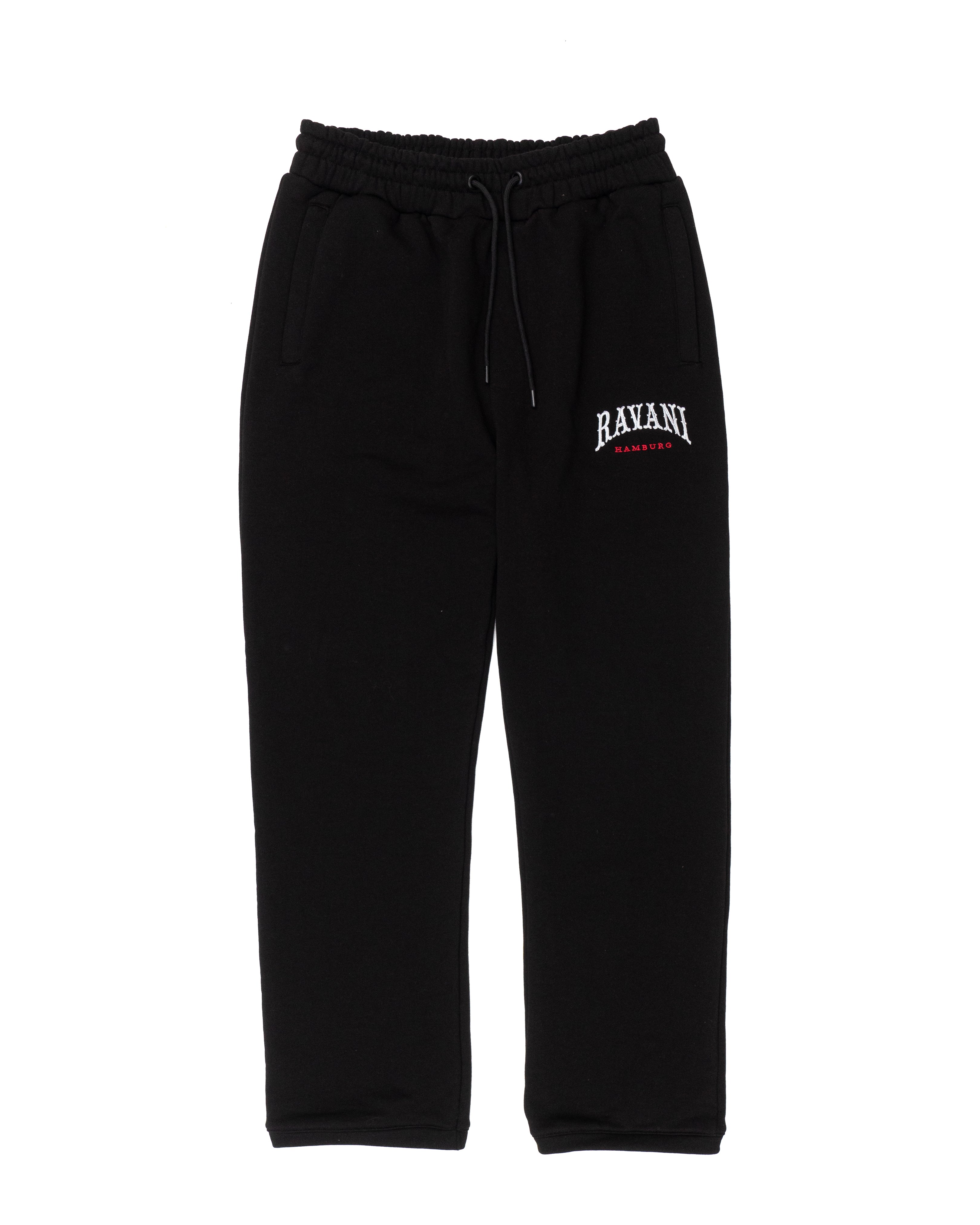 Ravani Hamburg Box Logo Pants Black – RVNI BERLIN