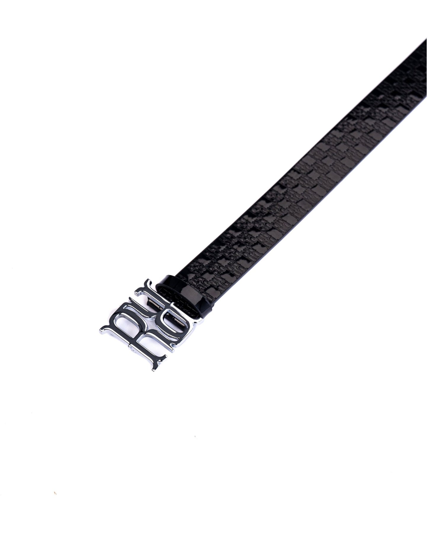 RR Monogram Belt shiny Black