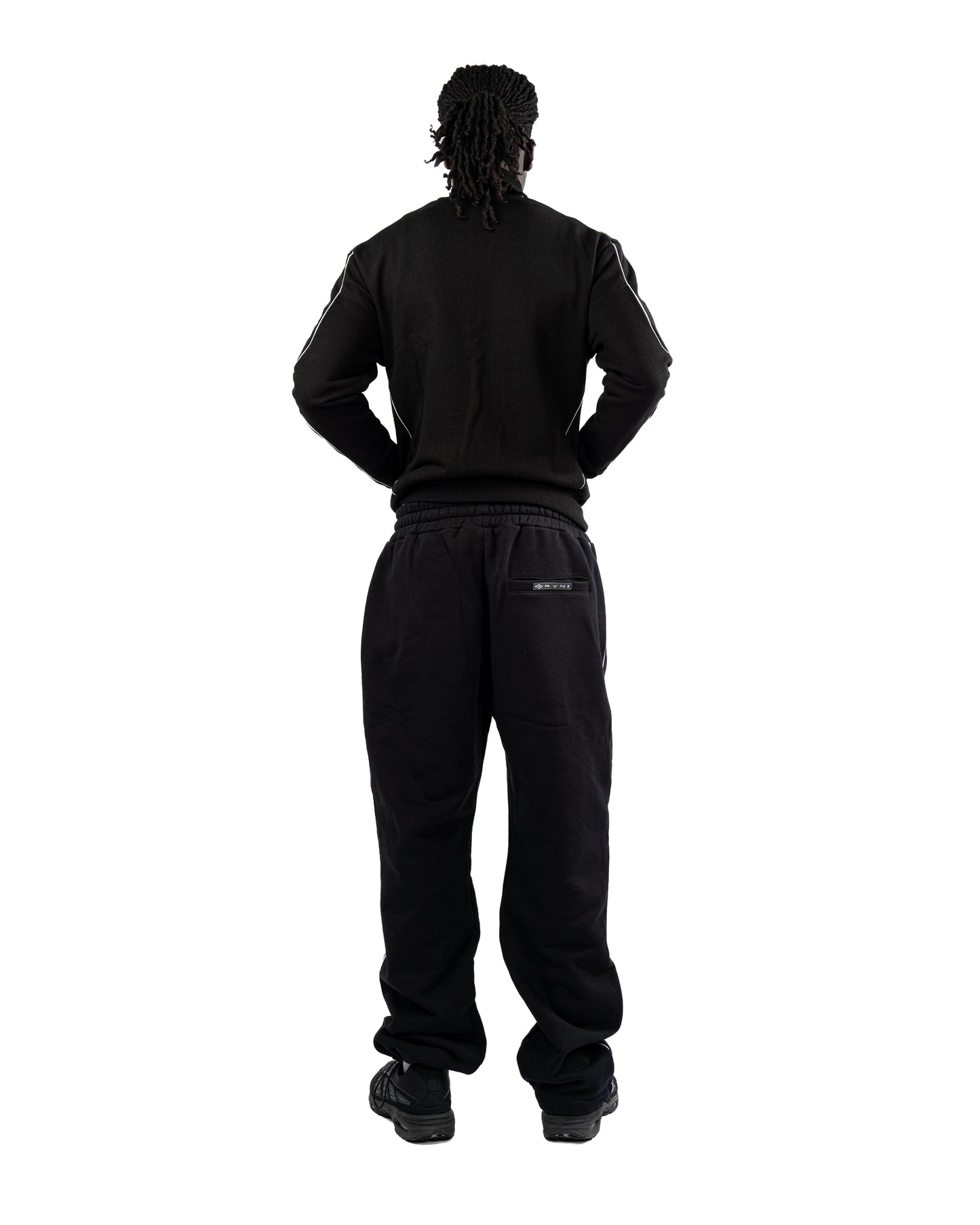 New Raze Panel Pants All Black